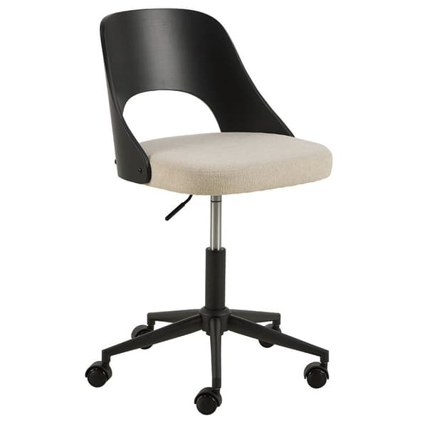 Lucy kontorstol stoff beige.