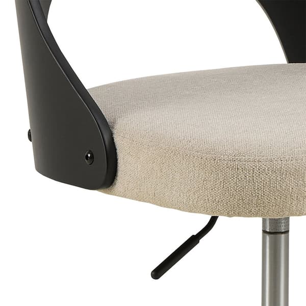 Lucy kontorsstol tyg beige.