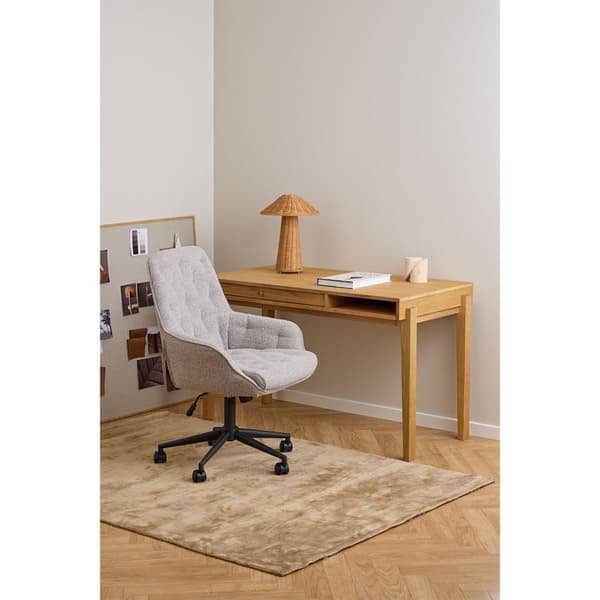 Erik kontorstol bouclé beige.