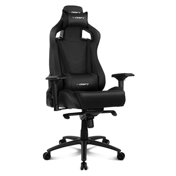 BEGAGNAD Kontorsstol DRIFT DR500 Svart (Renoverade A)