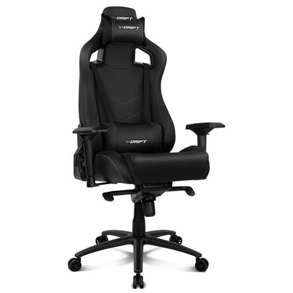 BEGAGNAD Kontorsstol DRIFT DR500 Svart (Renoverade A)