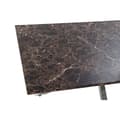 Miniatyrbillede 3 af 6: Sofabord DKD Home Decor Sølvfarvet Marmor Stål Plastik 130 x 80 x 45 cm