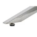 Miniatyrbillede 5 af 6: Sofabord DKD Home Decor Sølvfarvet Marmor Stål Plastik 130 x 80 x 45 cm