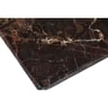 Miniatyrbillede 2 af 6: Sofabord DKD Home Decor Sølvfarvet Marmor Stål Plastik 130 x 80 x 45 cm