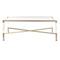 Miniatyrbillede 1 af 4: Sofabord DKD Home Decor Metal Akryl Glamour (120 x 70 x 45 cm)