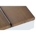 Miniatyrbillede 3 af 5: Spisebord DKD Home Decor Udvendig Harpiks Aluminium 200 x 90 x 75 cm