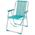 Miniatyrbillede 2 af 2: Polstrede Campingstol Aktive Mediterranean Turkisblå 44 x 76 x 45 cm (4 enheder)