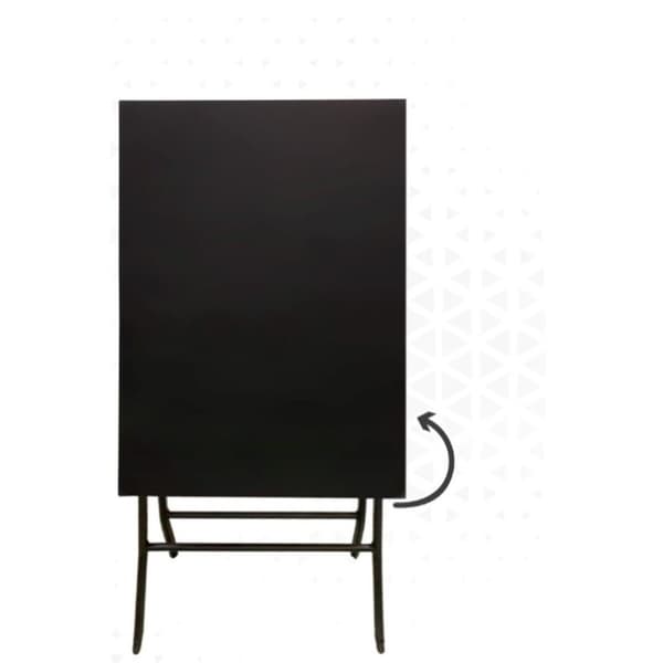 Sammenklappeligt bord Aktive 70 x 70 x 50 cm Stål