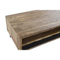 Miniatyrbillede 5 af 5: Sofabord DKD Home Decor Sort Lys brun Metal Mangotræ 120 x 60 x 45 cm