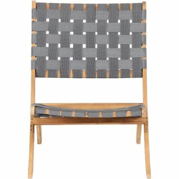 Vrtni stol Beau Rivage Grå 75 x 73 x 60 cm Foldbar 2 enheder