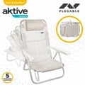 Miniatyrbillede 4 af 8: Polstrede Campingstol Colorbaby Hvid 48 x 46 x 84 cm Strand