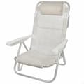 Miniatyrbillede 1 af 8: Polstrede Campingstol Colorbaby Hvid 48 x 46 x 84 cm Strand