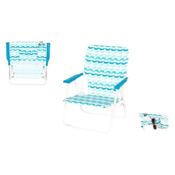 Polstrede Campingstol Aktive 45 x 40 x 70 cm