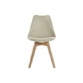 Miniatyrbillede 4 af 6: Stol DKD Home Decor 48 x 54 x 82 cm Beige polypropylen Bøg