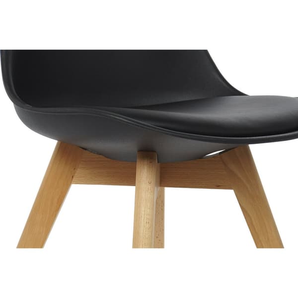 Tuoli DKD Home Decor Musta 48 x 55 x 83 cm