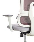 Miniatyrbillede 9 af 11: Kontorstol Mørkerød Mesh 150 kg Ergonomisk Stol til Kontor med Nakkestøtte Computerstol med Armlæn Hjemmekontorstol med Vippefunktion