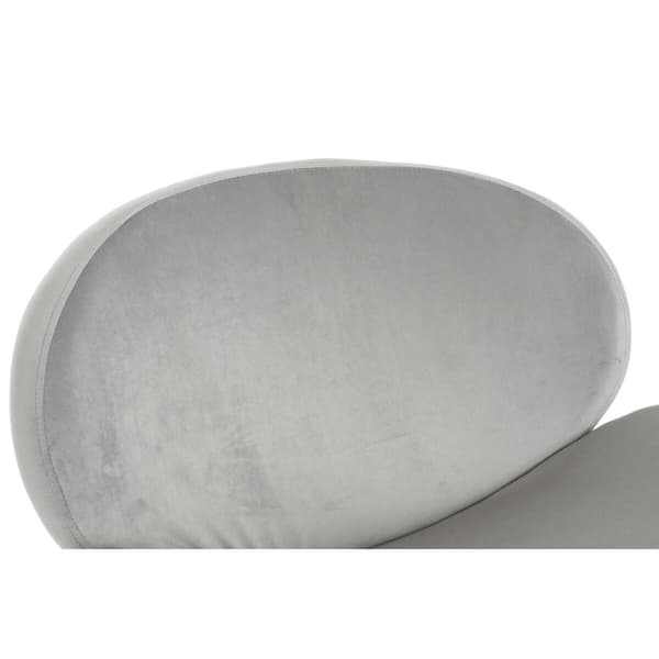 Stol DKD Home Decor Gyllene Ljusgrå 62 x 58 x 73 cm