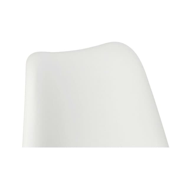 Stol DKD Home Decor Vit Gyllene 63 x 57 x 73 cm