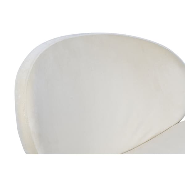 Stol DKD Home Decor Gull Beige Gyllen 63 x 57 x 73 cm