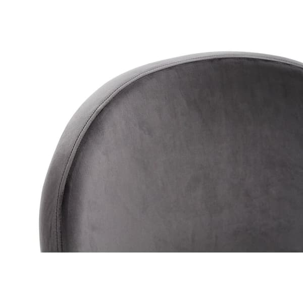 Stol DKD Home Decor 62 x 58 x 73 cm Svart Gyllen Metall