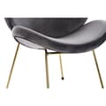 Miniatyrbilde 4 av 6: Stol DKD Home Decor 62 x 58 x 73 cm Svart Gyllen Metall