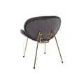 Miniatyrbilde 5 av 6: Stol DKD Home Decor 62 x 58 x 73 cm Svart Gyllen Metall