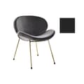 Miniatyrbilde 6 av 6: Stol DKD Home Decor 62 x 58 x 73 cm Svart Gyllen Metall