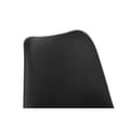 Miniatyrbilde 2 av 6: Stol DKD Home Decor 62 x 58 x 73 cm Svart Gyllen Metall