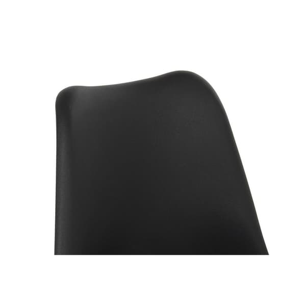 Stol DKD Home Decor 62 x 58 x 73 cm Svart Gyllen Metall