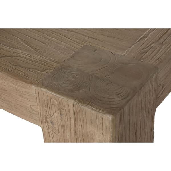 Matsalsbord Home ESPRIT Naturell Almträ 220 x 100 x 76 cm