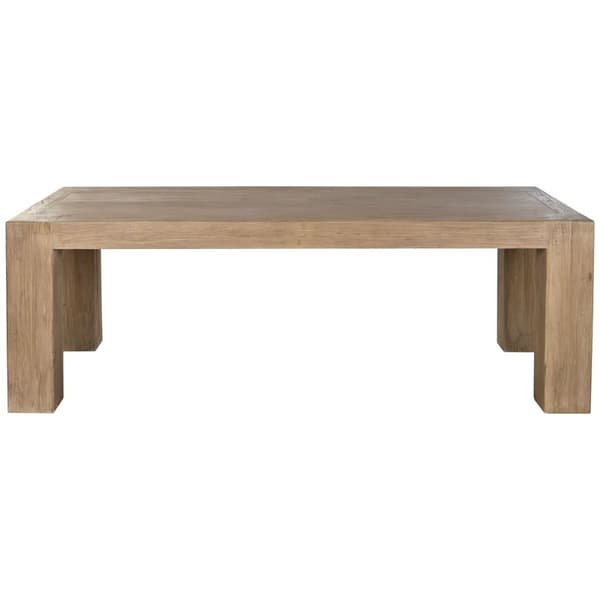 Matsalsbord Home ESPRIT Naturell Almträ 220 x 100 x 76 cm