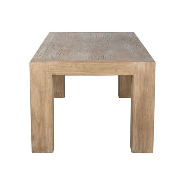 Matsalsbord Home ESPRIT Naturell Almträ 220 x 100 x 76 cm