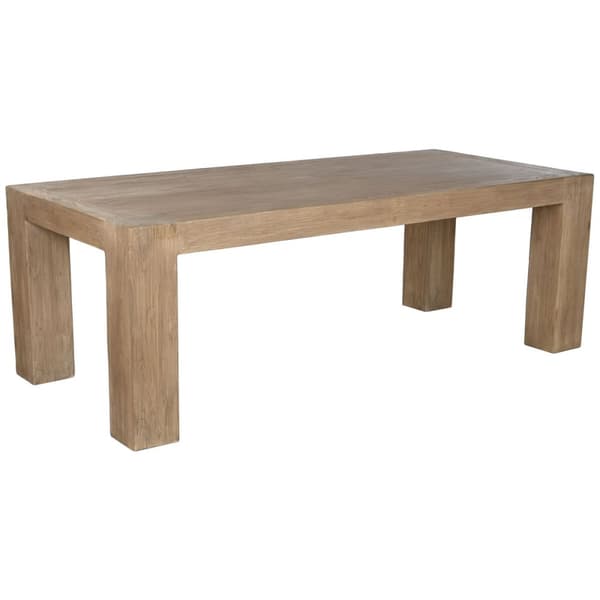 Matsalsbord Home ESPRIT Naturell Almträ 220 x 100 x 76 cm