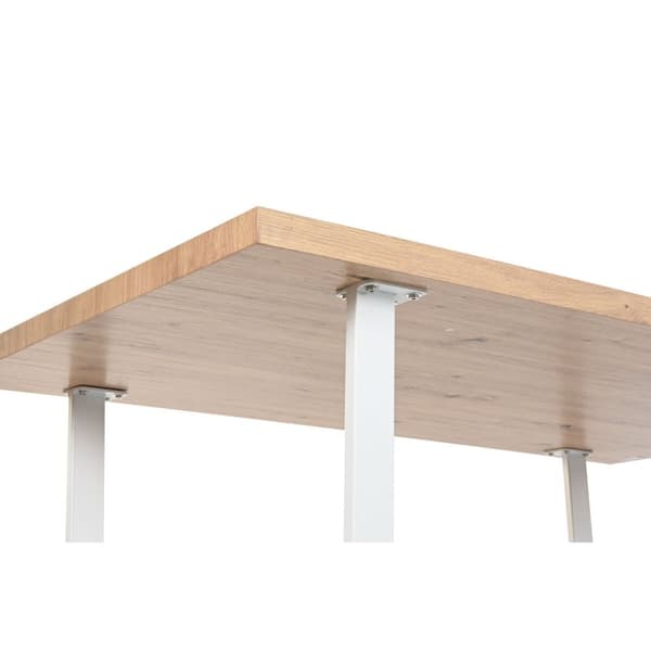 Spisebord Home ESPRIT Brun Sort Jern Træ MDF 160 x 90 x 75 cm