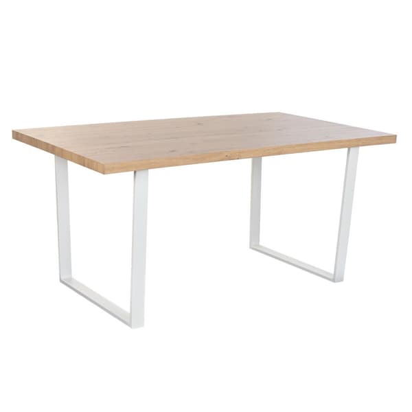 Spisebord Home ESPRIT Brun Sort Jern Træ MDF 160 x 90 x 75 cm