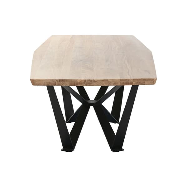 Spisebord Home ESPRIT Metal Akacie 220 x 100 x 76 cm