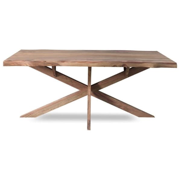 Ruokapöytä Home ESPRIT Akaasia 200 x 90 x 76 cm