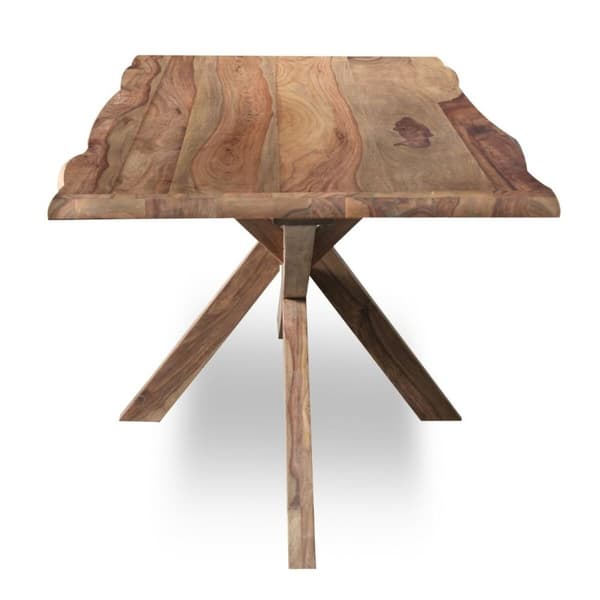 Ruokapöytä Home ESPRIT Akaasia 200 x 90 x 76 cm
