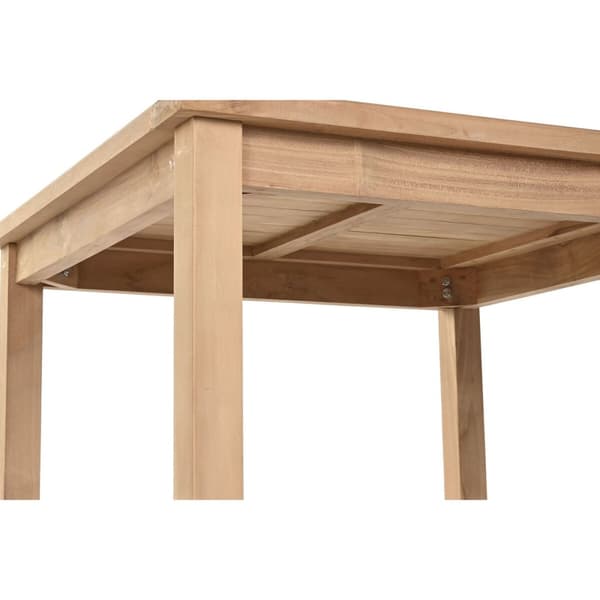 Matsalsbord Home ESPRIT Brun Teak 80 x 80 x 77 cm