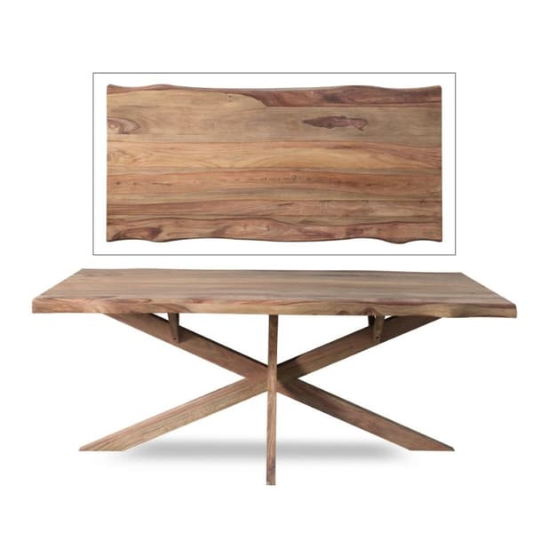 Matsalsbord Home ESPRIT Akaciaträ 200 x 90 x 76 cm