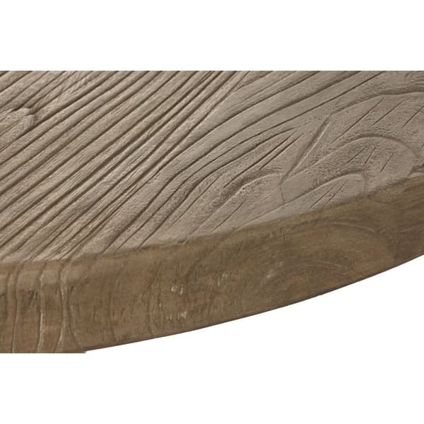 Matsalsbord Home ESPRIT Naturell Almträ 120 x 120 x 76 cm
