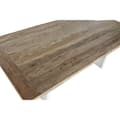 Miniatyrbilde 3 av 7: Middagsbord Home ESPRIT Hvit Naturell Resikulert Tre Treverk av mangotre 200 x 100 x 77 cm 200,5 x 100,5 x 77 cm