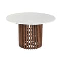 Miniatyrbilde 1 av 5: Middagsbord Home ESPRIT Akasia Terrazo 130 x 130 x 76 cm