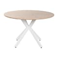 Miniatyrbilde 6 av 6: Middagsbord Home ESPRIT Hvit Brun Jern Tre MDF 120 x 120 x 75 cm