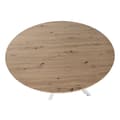 Miniatyrbilde 2 av 6: Middagsbord Home ESPRIT Hvit Brun Jern Tre MDF 120 x 120 x 75 cm