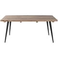 Miniatyrbilde 6 av 6: Middagsbord Home ESPRIT Svart Naturell Jern Resikulert Tre 180 x 90 x 76 cm