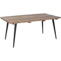 Miniatyrbilde 1 av 6: Middagsbord Home ESPRIT Svart Naturell Jern Resikulert Tre 180 x 90 x 76 cm