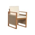 Pikkukuva 3 / 11: Pöytäsetti tuolilla Home ESPRIT Ruskea Köysi Eukalyptuspuu 230 x 100 x 75 cm