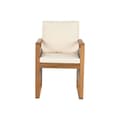 Pikkukuva 4 / 11: Pöytäsetti tuolilla Home ESPRIT Ruskea Köysi Eukalyptuspuu 230 x 100 x 75 cm