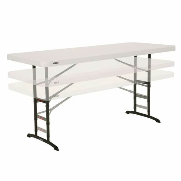 BRUGT Sammenklappeligt bord Lifetime Hvid Plastik (Refurbished B)
